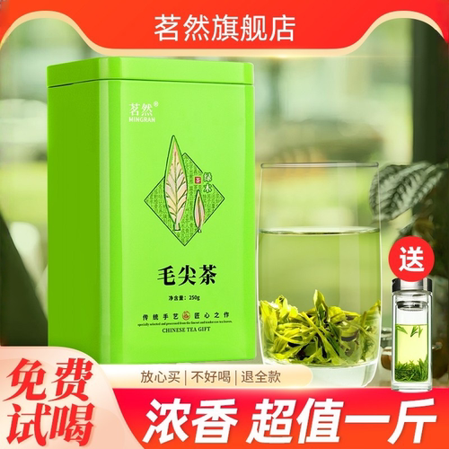 毛尖茶高山耐泡春茶罐装