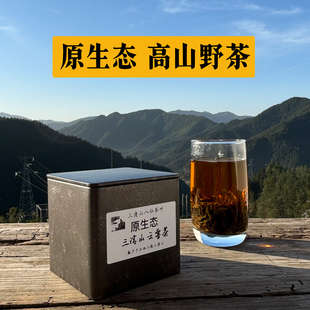 2025春茶罐装云雾绿茶茶叶三清山云雾野生手工高山茶自己喝原生态
