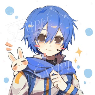 kaito吧唧 拍立得 钥匙扣 流麻 色纸 术力口谷子 vocaloid周边
