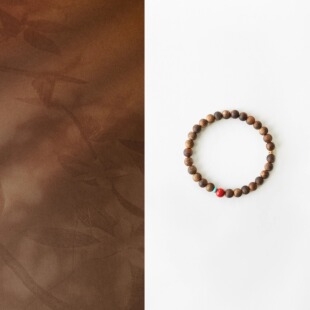 QIANTAO「山木」天然芽庄奇楠沉香多宝手串助眠水晶静心礼物