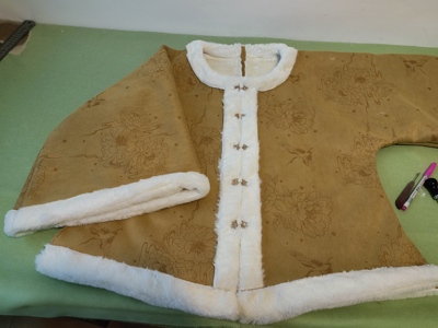 苏一汉风汉服来料麂皮绒明制昭君袄