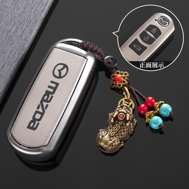 专用于马自达钥匙套女cx4 cx5昂克赛拉阿特兹老马6高端钥匙壳扣包