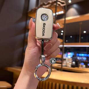 适用斯柯达车钥匙套昕动速派昕明锐柯米克扣柯珞克包柯迪亚克GT壳