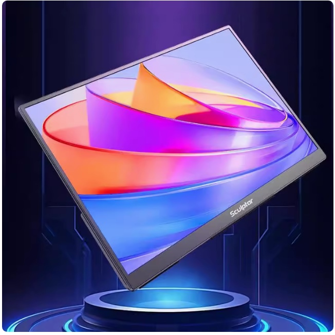 适用于雕塑家MF16LH 16英寸便携显示器防蓝光软钢化保护膜防反光磨砂膜防指纹肯特类纸膜