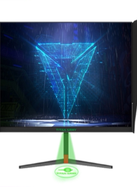 适用泰坦军团T27FG 27寸大屏显示器屏幕防反光贴膜 高清防爆膜膜