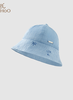 英氏儿童帽子2025新款夏季男童渔夫帽防晒遮阳帽盆帽YRPHJ2R001A
