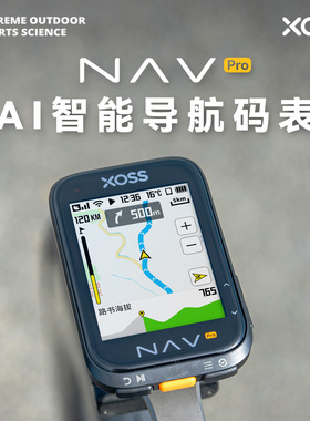 行者辰Pro码表 触控彩屏AI智能 GPS路书导航公路自行车骑行里程表