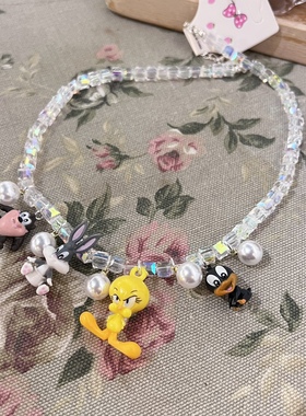 项链崔弟鸭兔八哥混搭网红