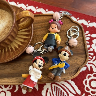 卡通蒙奇米老鼠米妮包挂百搭书包可爱挂件配饰送闺蜜礼物配饰品