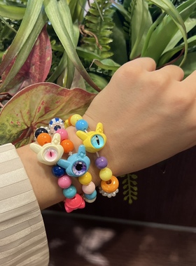 小恶魔手链少女心首饰