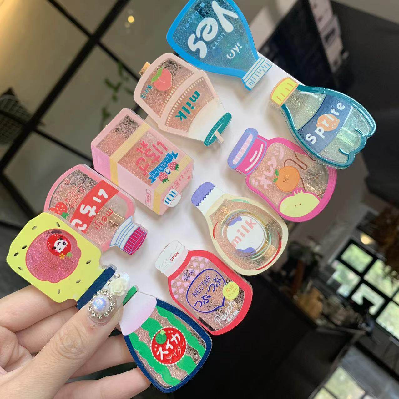 奶茶杯小发圈奶瓶皮筋草莓牛奶果汁可乐饮料头绳亚克力儿童发饰品,饰品/流行首饰/时尚饰品新,发饰,淘宝优惠券,粉丝福利购,淘宝优惠卷