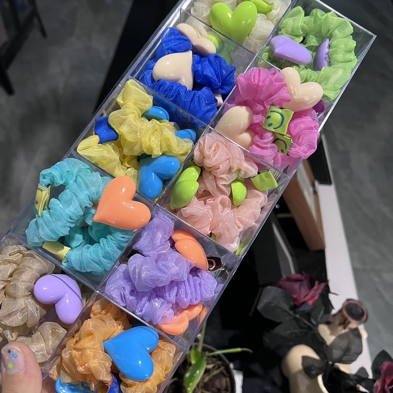 可爱糖果色高级感网纱发圈爱心大肠圈发绳网红头绳扎头发皮筋女扎,饰品/流行首饰/时尚饰品新,发饰,淘宝优惠券,粉丝福利购,淘宝优惠卷