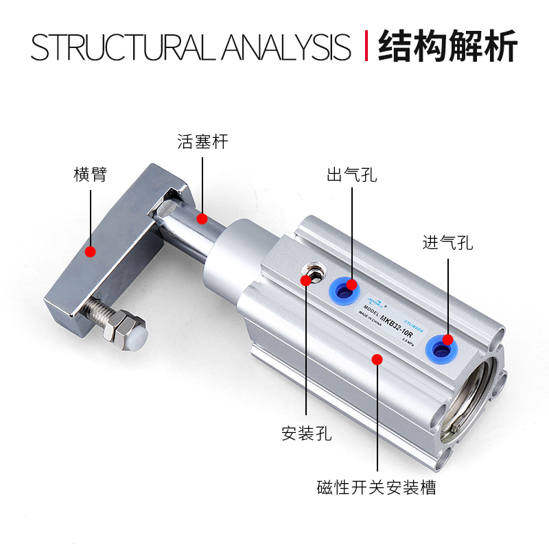 高效率信亦气动回转气缸保质一年
