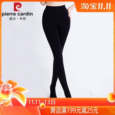 加厚型超柔拉绒修腿一体连裤袜