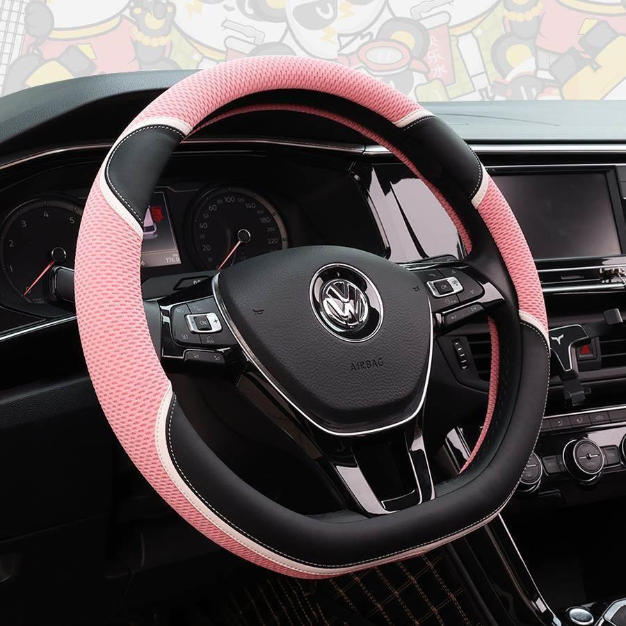 SWM斯威X7斯威G01 G05 X3 X2智己L7可爱熊猫萌女生汽车方向盘套