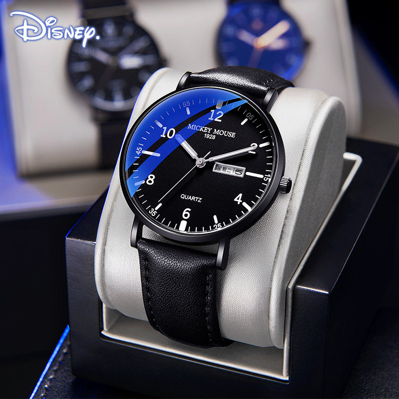 迪士尼青少年手表中学生男孩初中生高中2022新款机械男孩中考专用