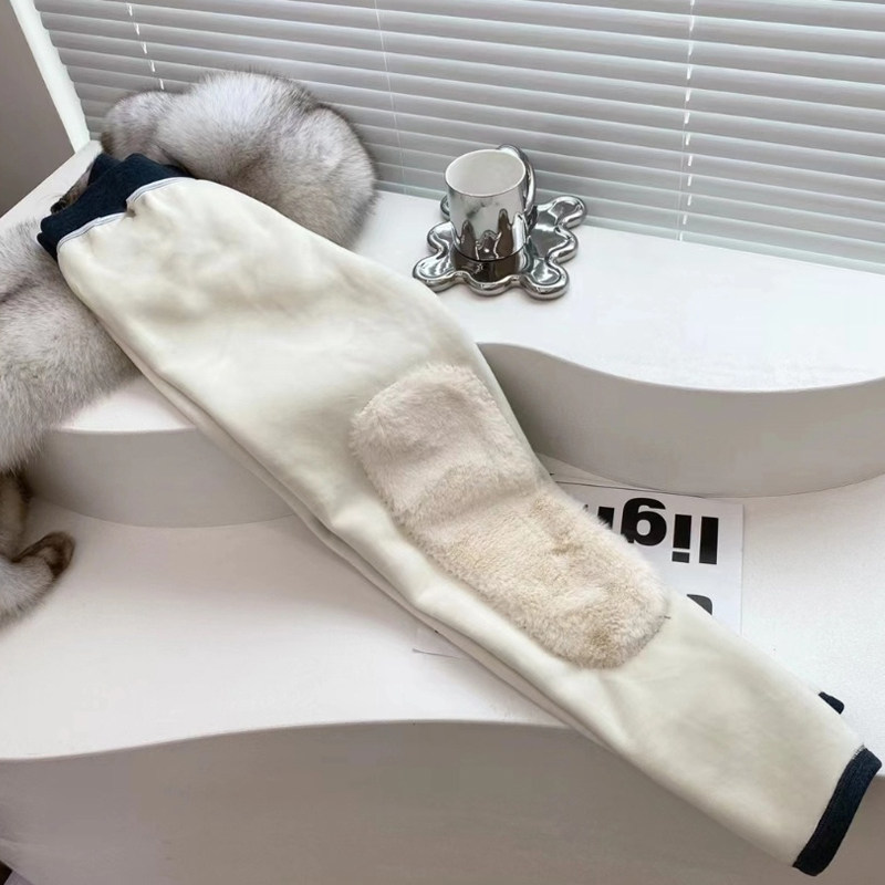 桑坡羊毛裤2025加厚超柔软特级羊绒棉裤抗寒-35℃保暖加护膝护腰