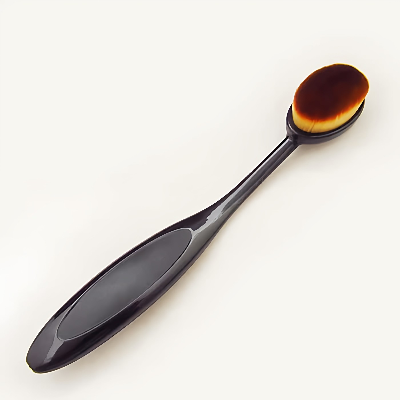 长杆粉底刷牙刷型BB霜化妆刷粉底液洗脸刷柔软不吃粉仿生毛黑色,彩妆/香水/美妆工具,化妆刷,淘宝优惠券,粉丝福利购,淘宝优惠卷