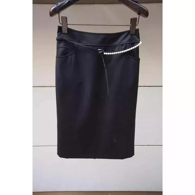 JR 专柜正品 2026夏季新款 通勤简约西装链条气质半身裙XSJ3Q03D