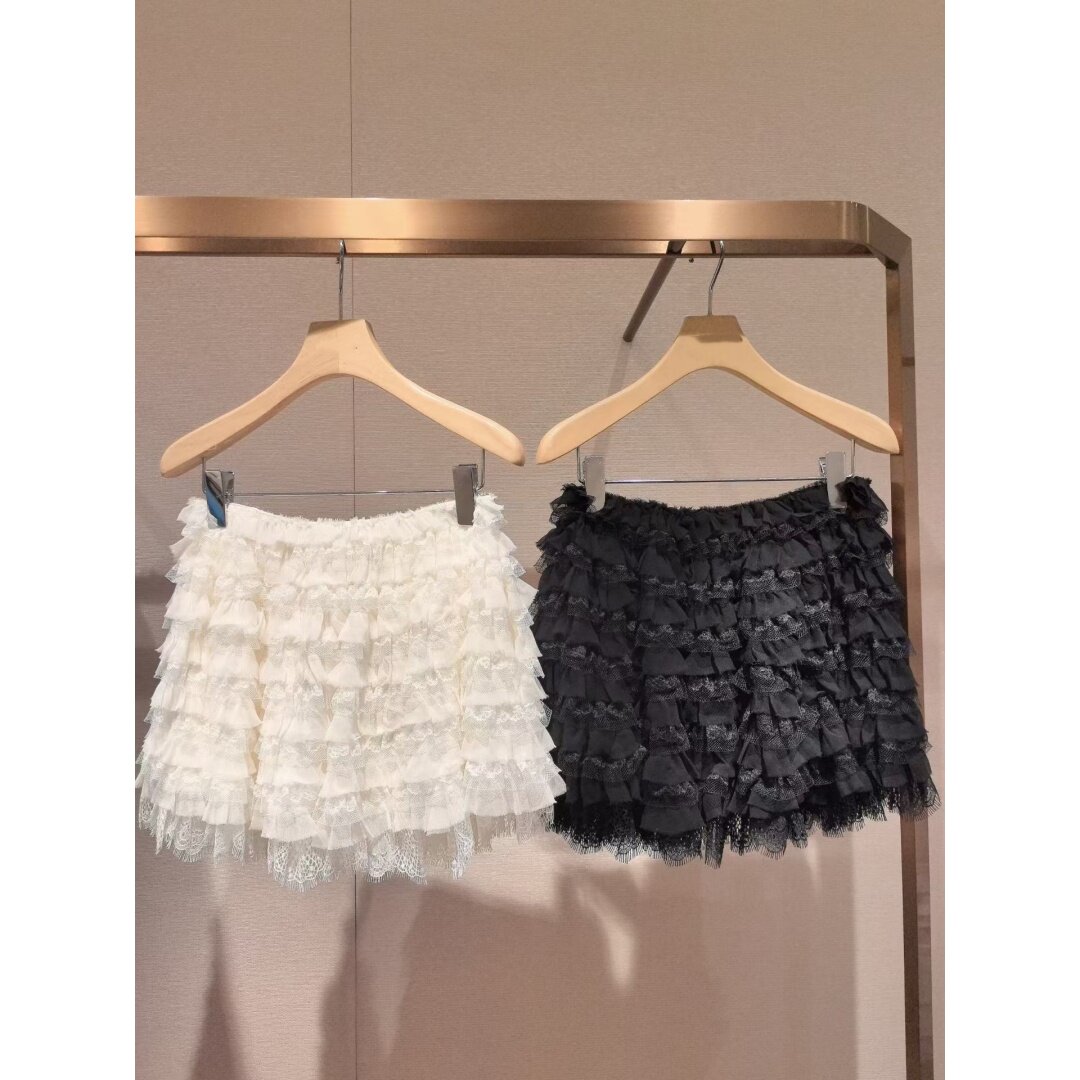 JR 专柜正品2026夏季新款 赵露思同款网纱蕾丝拼接蛋糕裙XSJ3Q10D