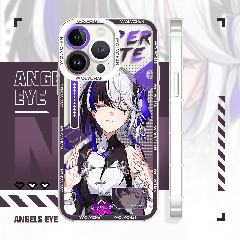 崩坏我律蝉手机壳iPhone17/14pro二次元苹果16全包13小米15华为p70真我v23iqooz10适配12荣耀500vivo红米k80