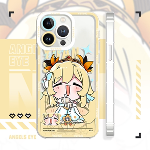 原神可爱q版荧iPhone17/16pro手机壳苹果14全包iqooz10二次元oppok13适配12荣耀500小米15华为p70真我vivos30