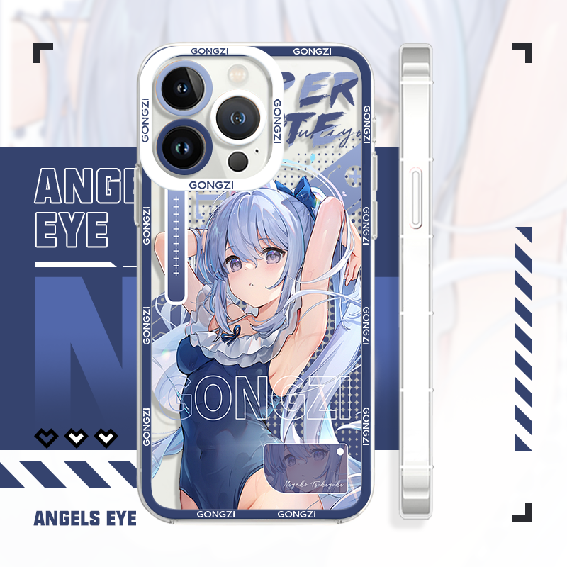 蔚蓝档案宫子iPhone17/16promax手机壳动漫苹果14天使眼13二次元12荣耀500红米k80适用xr小米15华为p9vivos30