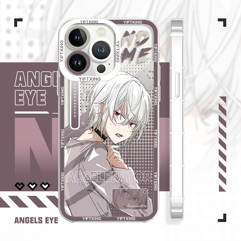 天使眼手机壳一方通行魔禁日系苹果15pro二次元适用于iPhone13华为p70小米14vivox80荣耀play红米k60iQOOneo9