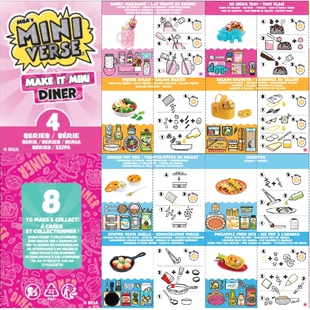 MGA miniverse美食四代掌上宇宙创意DIY手工食玩过家家玩具确认款