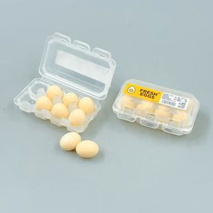 微缩迷你鸡蛋冰块波子汽水迷你食玩适用于娃屋冰箱道具摆件