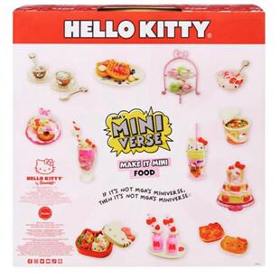 HelloKitty迷你微缩diy食玩自制盲球miniverse手工凯缇猫微缩玩具