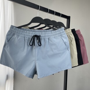 速干运动超短裤男士二分裤 弹力运动短裤男士健身训练2分裤夏季潮