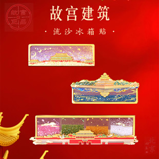 故宫建筑流沙冰箱贴角楼太和殿神武门北京旅游文创纪念品伴手礼