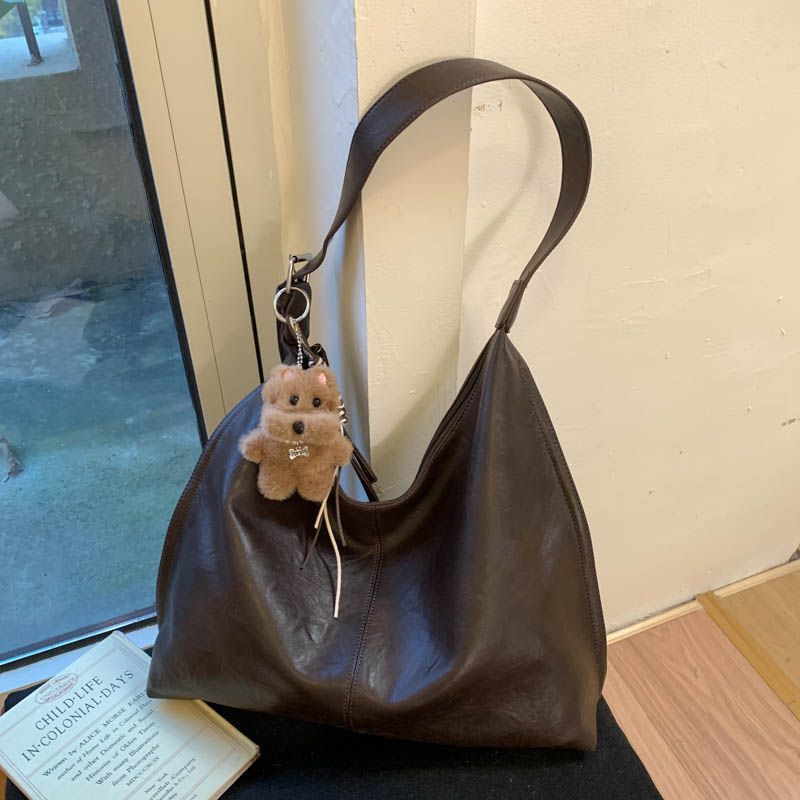 高颜值新款大容量时尚托特女式秋冬百搭单肩通勤斜挎包高级大包