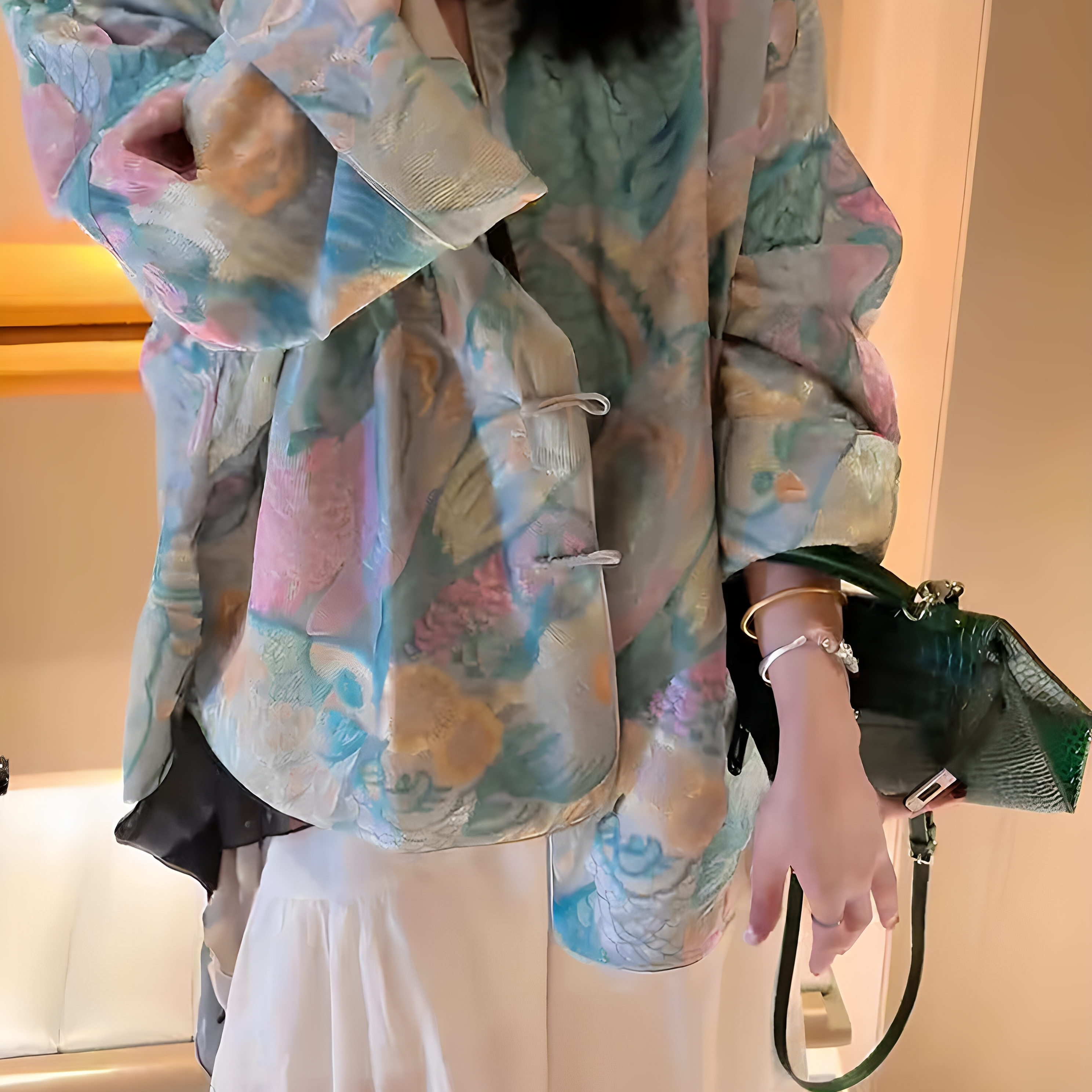 独特新中式女装中国风年轻款改良唐装衬衫外套女秋季2025新款上衣