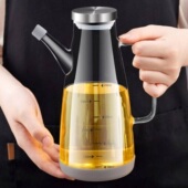 酒壶高端家用2斤装 酒玻璃倒二大容量白酒带刻度高颜值耐热酒坛子