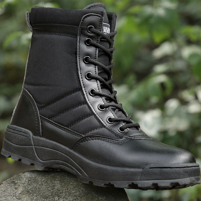 Boots militaires pour homme - amortissement - Ref 1397864 Image 3
