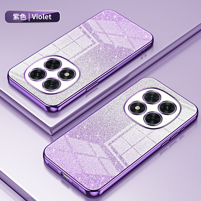 2026用小米红米note14Pro电镀闪粉手机壳note13透明note12保护套