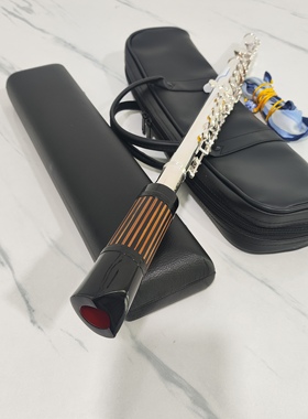 灵竹尺八长笛 中西结合 尺八的口风张力 长笛的指法操控 升级指托