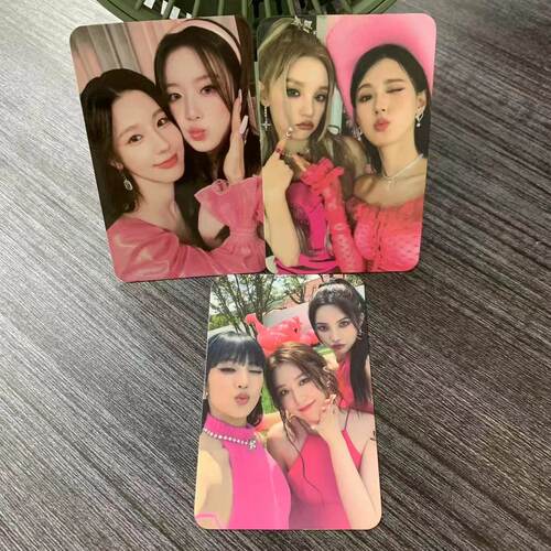 gidle小卡女娃sr2srsr3特典双人卡正版三人卡树莓cp卡限量版