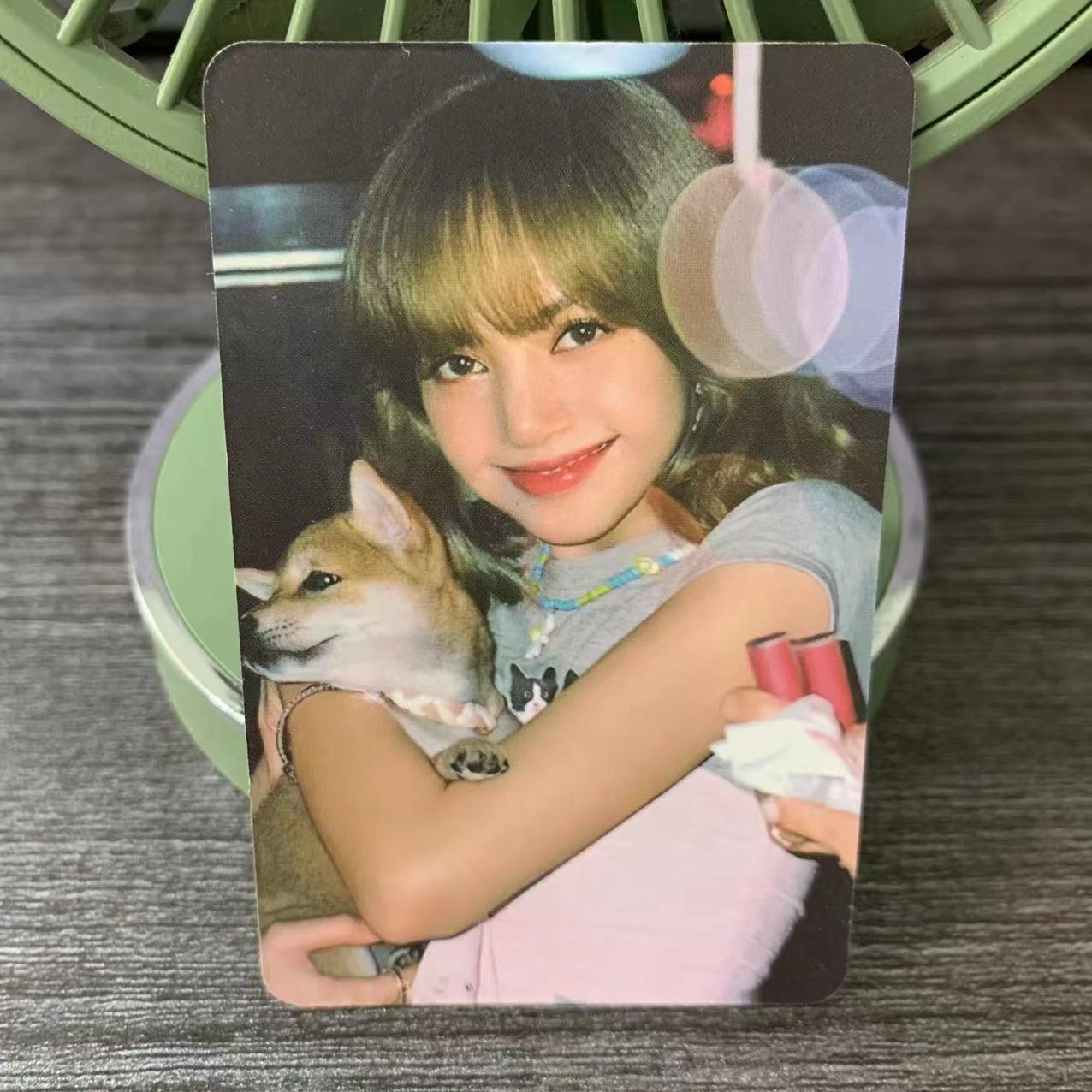 正品现货 black pink Lisa pb  3.0 特典卡狗狗莎小卡正版包邮图片