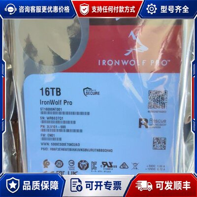 议价未封Seagate IronWolf Pro 16T可维修