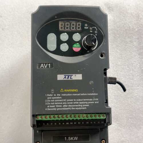 议价ATL爱德利变频器AV1-4T0015/1.5KW380V，可维修