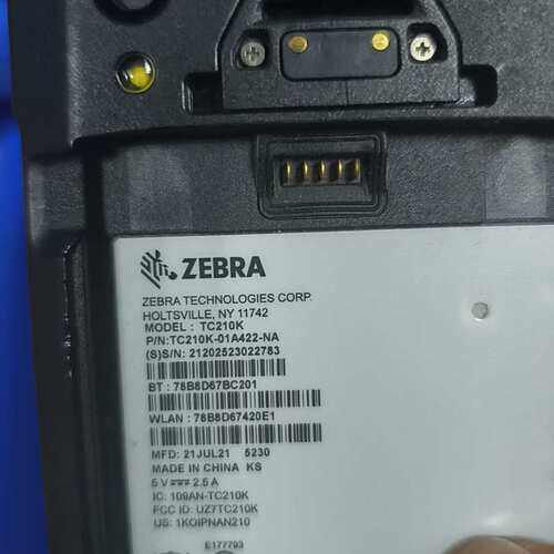 议价【斑马ZEBRA TC210K数据采集器】带GMS可维修