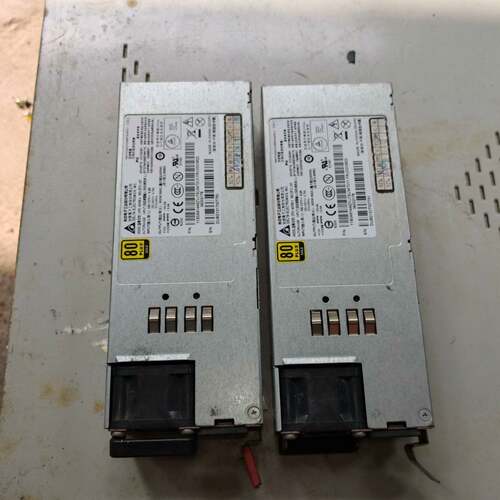 可维修2个台达DPS-800RB A开关电源，品像如图。包正议价