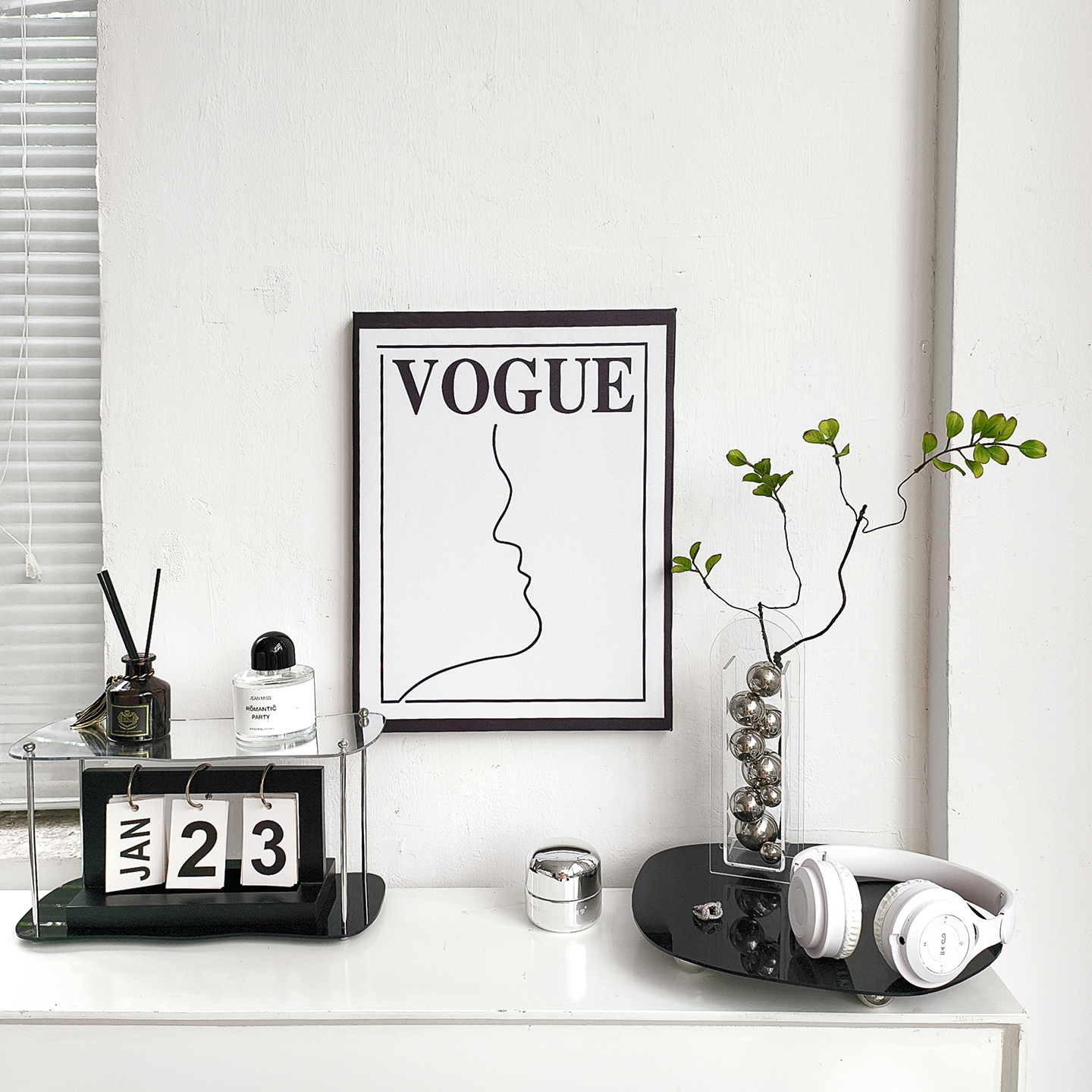 ins高级感拍照道具亚克力托盘