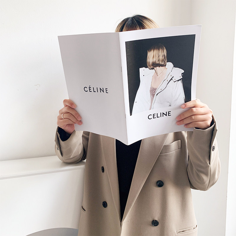 ins拍照道具杂志书本欧美装饰北欧摄影背景拍摄美食烘焙蛋糕服装街拍