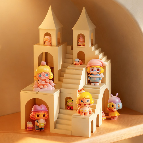 盲盒DIY模块几何造景C位展示