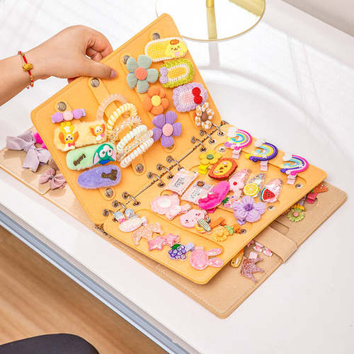 发饰收纳活页册查找快捷身材小巧