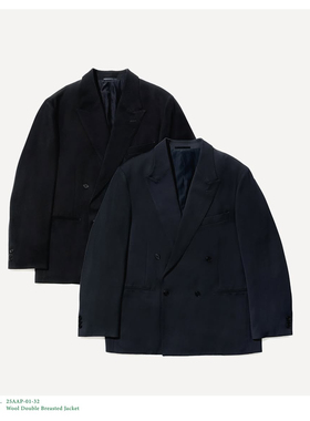 【代购】APRESSE 25aw Wool 2B jacket 纯羊毛双排扣休闲西装夹克